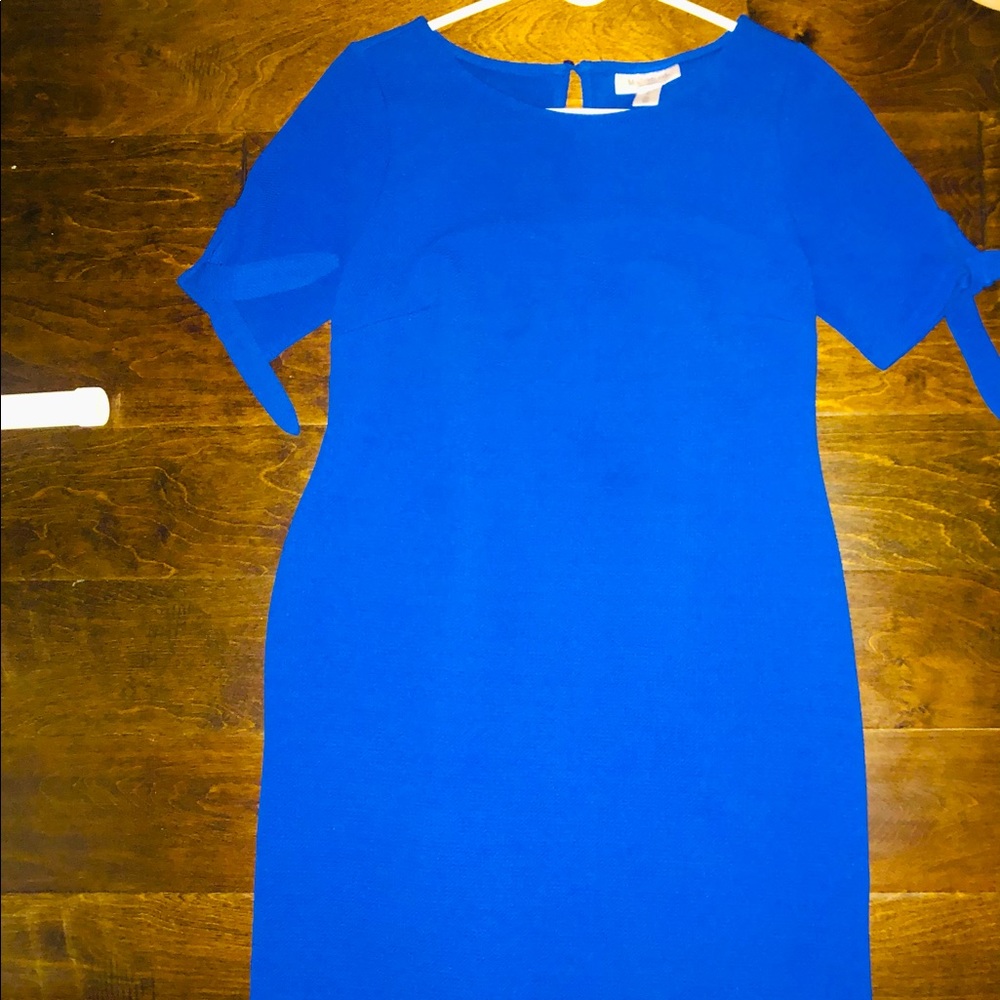 Royal Blue Maternity Dress